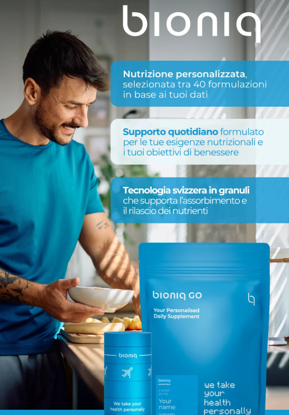 Bioniq GO - Integratore Alimentare Personalizzato