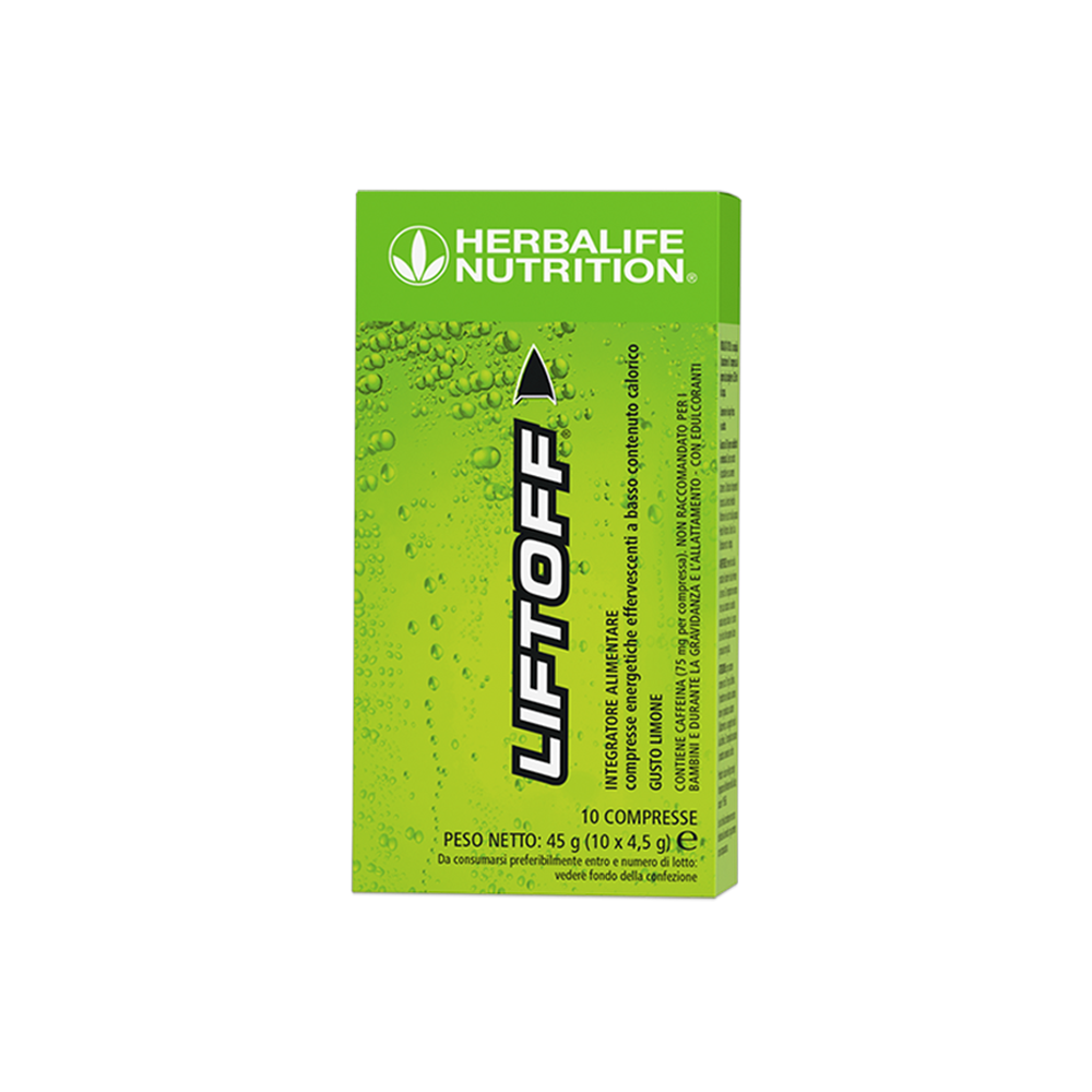 LiftOff® - Compresse effervescenti per Energy Drink 1 conf. da 10 pezzi