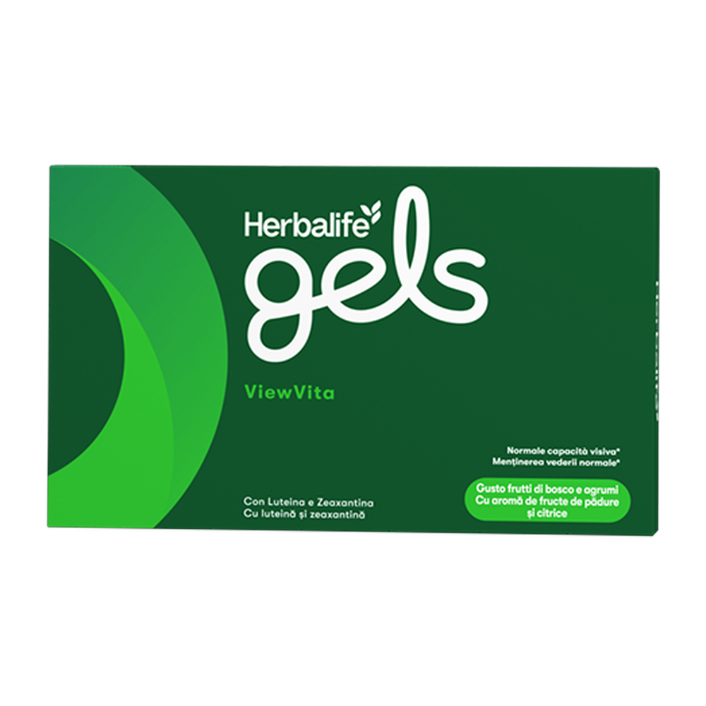 Herbalife Gels ViewVita - Integratore alimentare con Luteina e Zeaxantina (30 gelatine masticabili