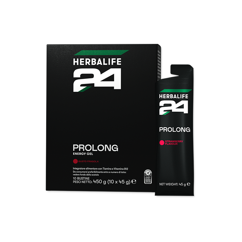 H24 Prolong Energy Gel - Integratore di carboidrati e vitamine del gruppo B