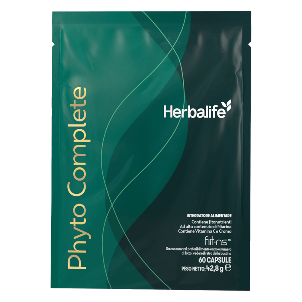 Phyto Complete - Integratore alimentare di fitonutrienti, Niacina, Vitamina C e Cromo