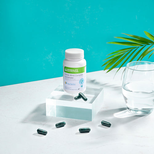 Active Mind Complex - Integratore alimentare con le Vitamine B6, B12 e C, con Acido folico e Acido pantotenico